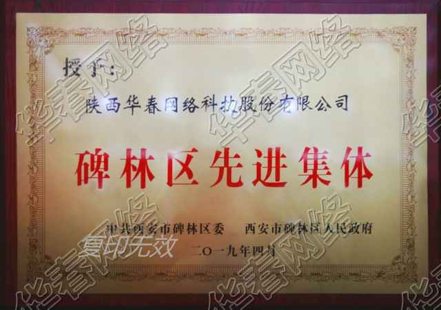 2019年西安(ān)市碑林區(qū)先进集